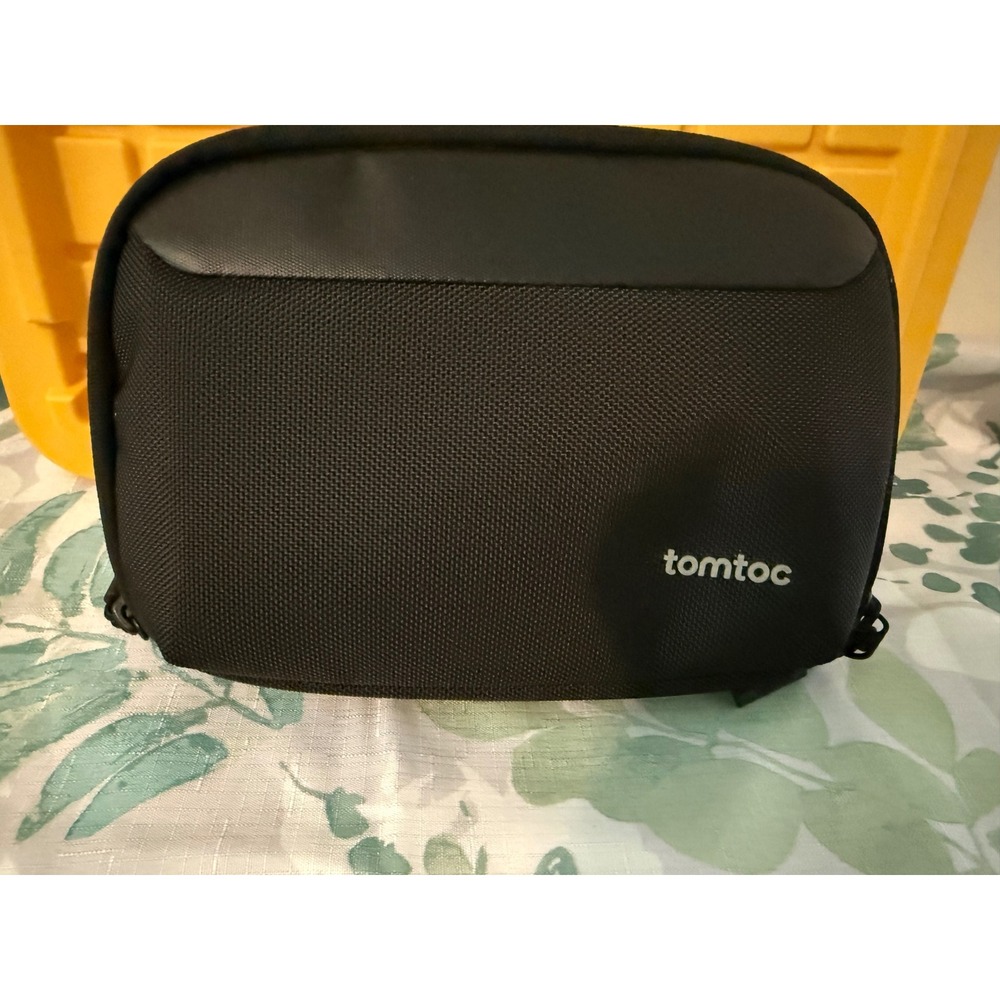Tomtoc Tech Organizer Pouch Black Accessory Bag Case T13S1D1